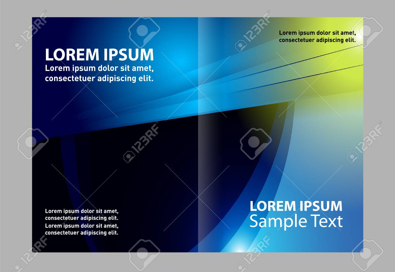 professional business flyer corporate brochure design template