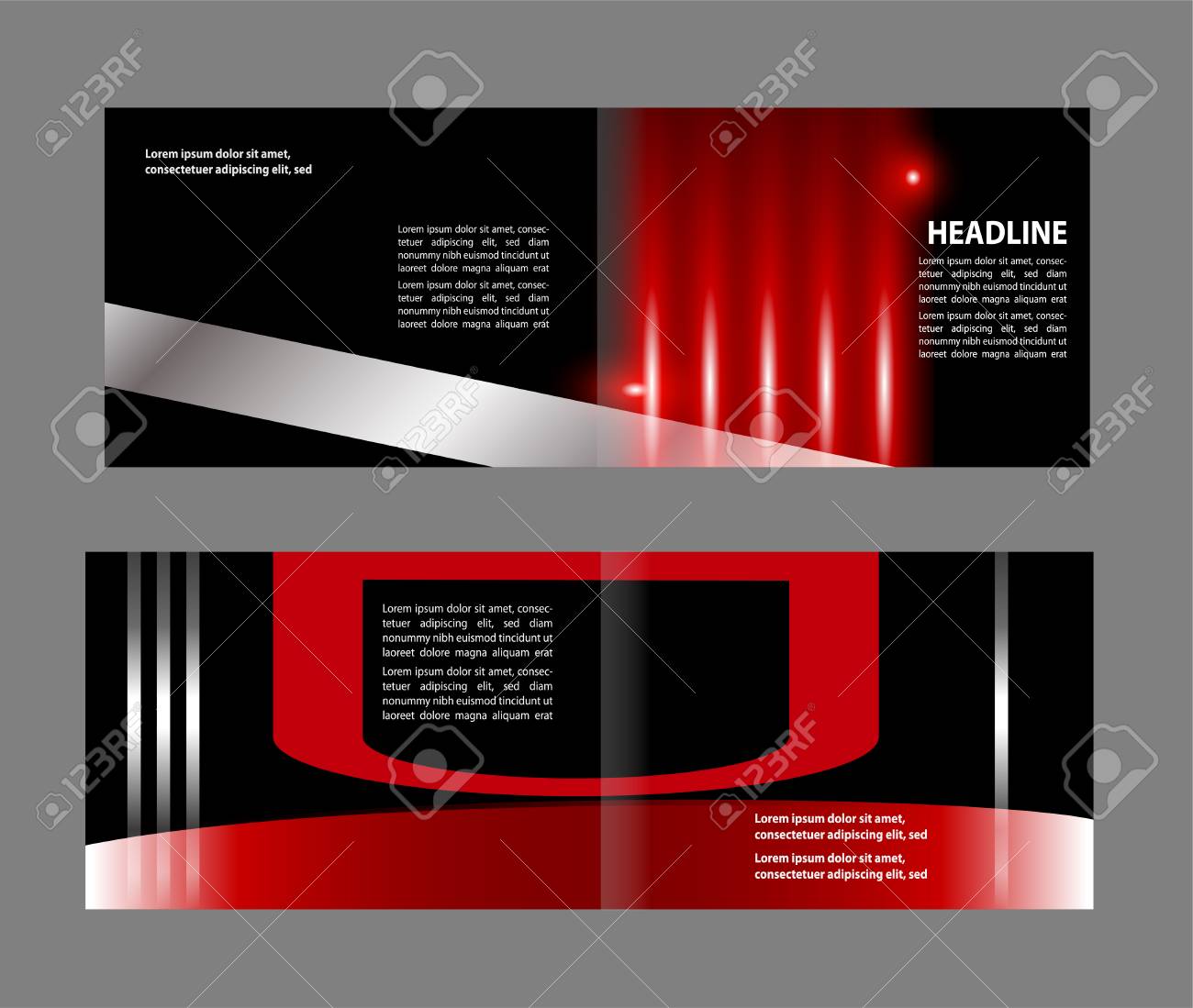 professional business flyer corporate brochure design template