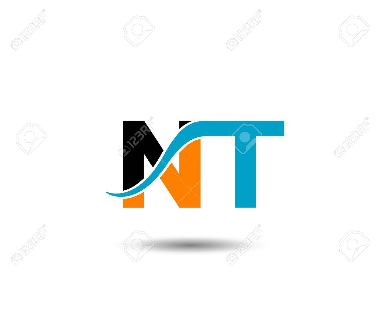 Nt Letter Royalty Free Cliparts Vectors And Stock Illustration Image