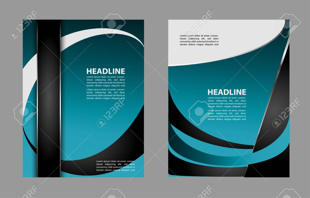 professional business flyer template brochure cover design