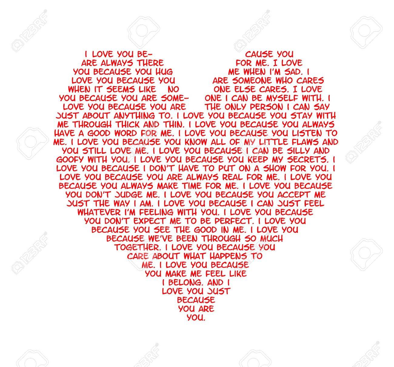 Razones Para Amar A Alguien Escribió En La Forma De Un Corazón Fotos Retratos Imágenes Y Fotografía De Archivo Libres De Derecho Image 15803413