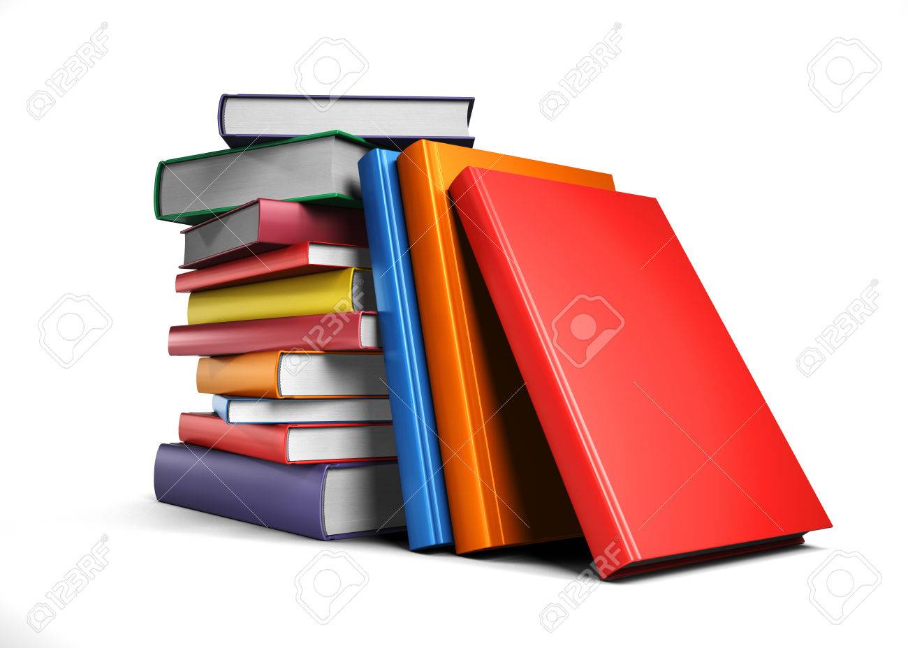 Pile of Books isolated on white background - 40973250 Pile of Books isolated on white background - 40973250