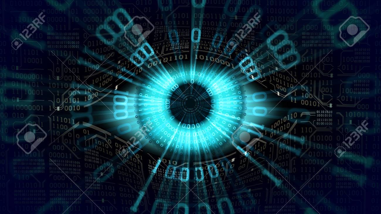 Big brother electronic eye concept, global surveillance, security of computer systems networks - 85400345 Big brother electronic eye concept, global surveillance, security of computer systems networks - 85400345