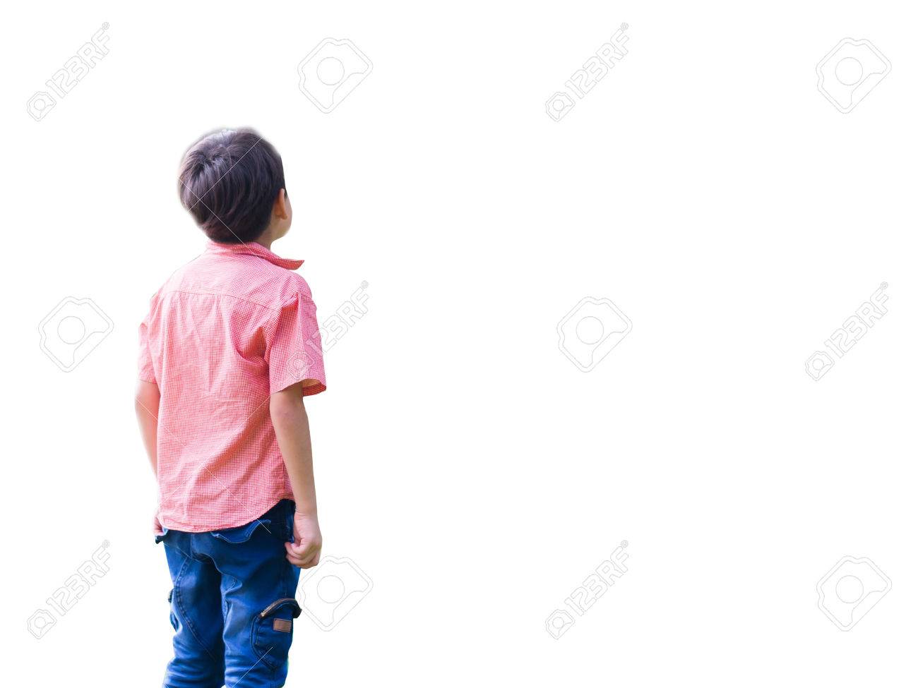 Little Boy Look Up High In The Sky Stock Photo, Picture and Royalty Free  Image. Image 56371692., image size:1300x975