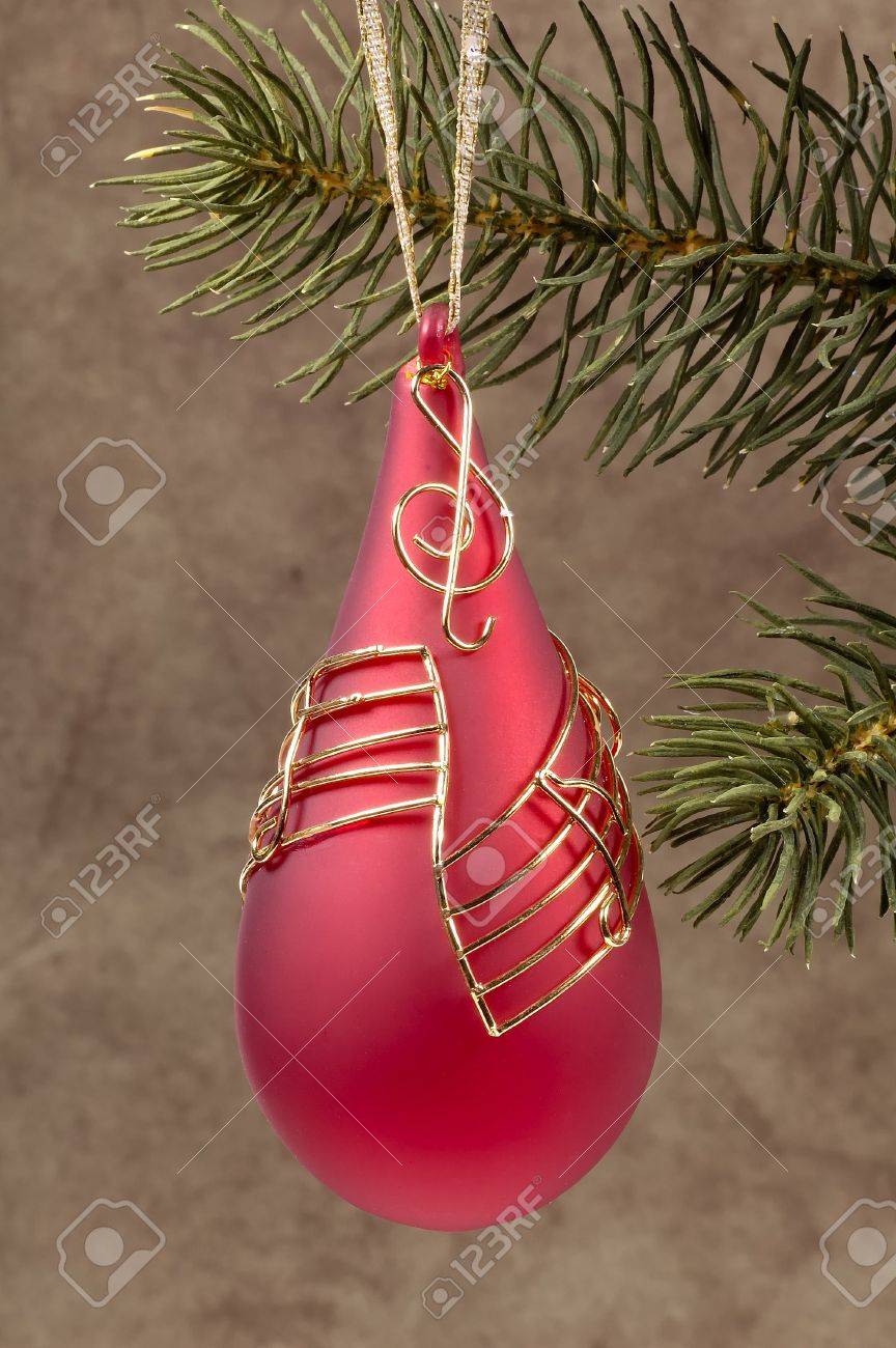 Tear Drop Shaped Christmas Ornament Stock Photo Picture And Royalty Free Image Image 283511