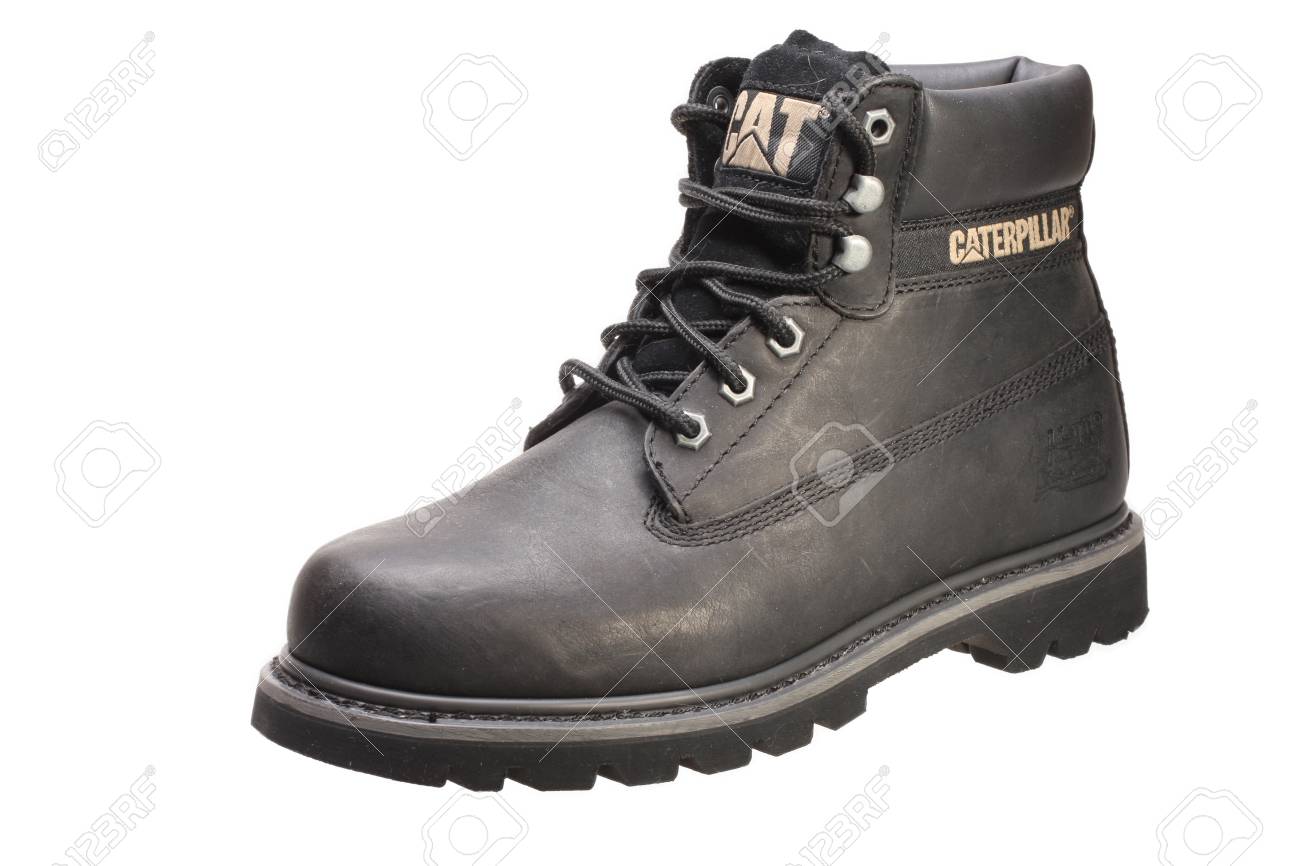 white caterpillar boots