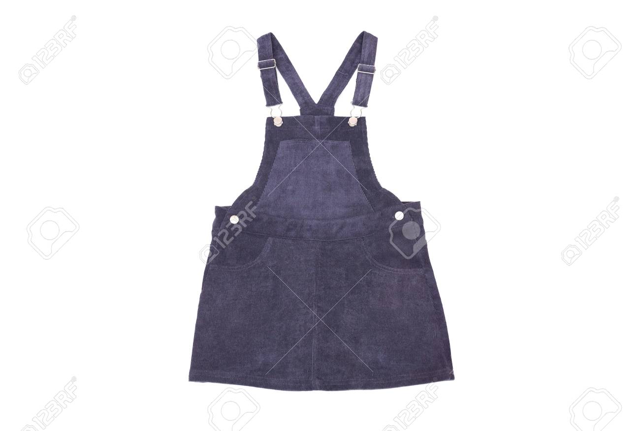 black short dungarees