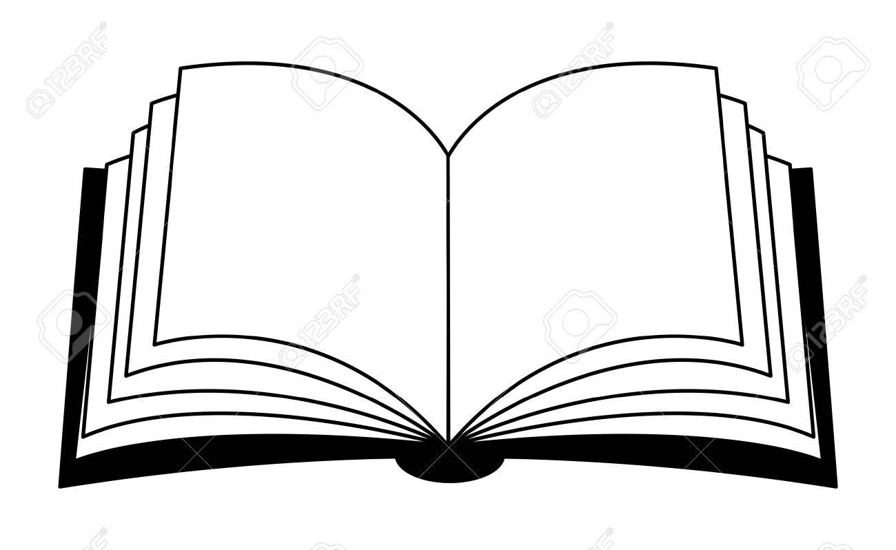 Open Book SVG Vector File