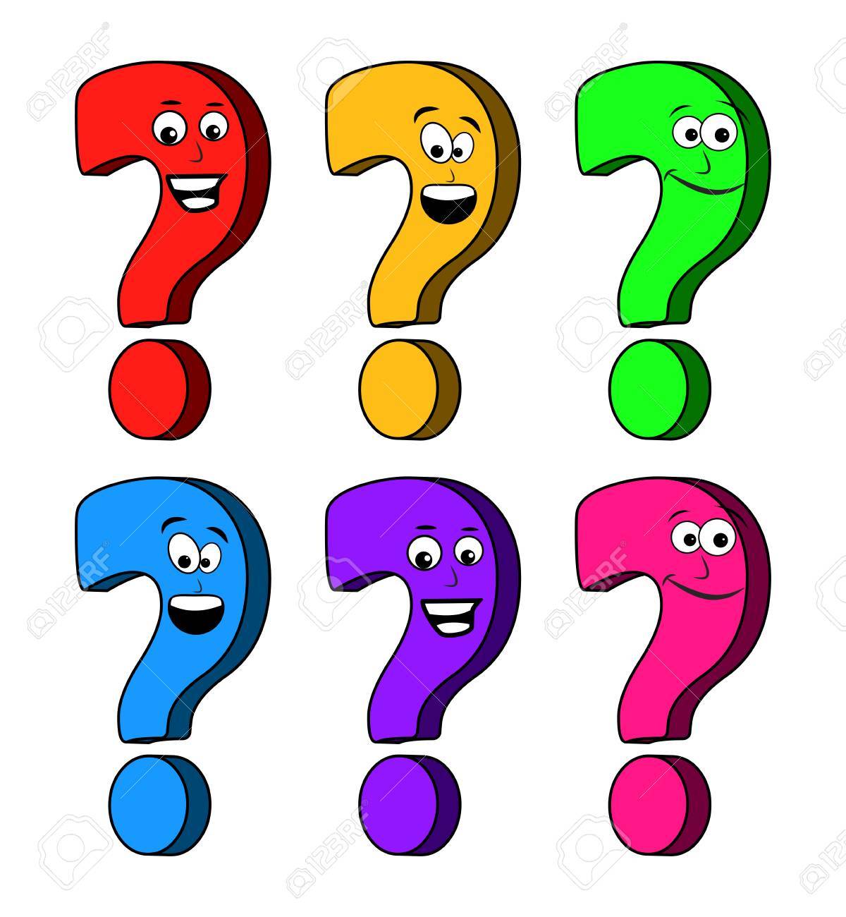 Question Mark Cartoon Vector Symbol Icon Design Beautiful Illustration Isolated On White Background Royalty Free Cliparts Vectors And Stock Illustration Image