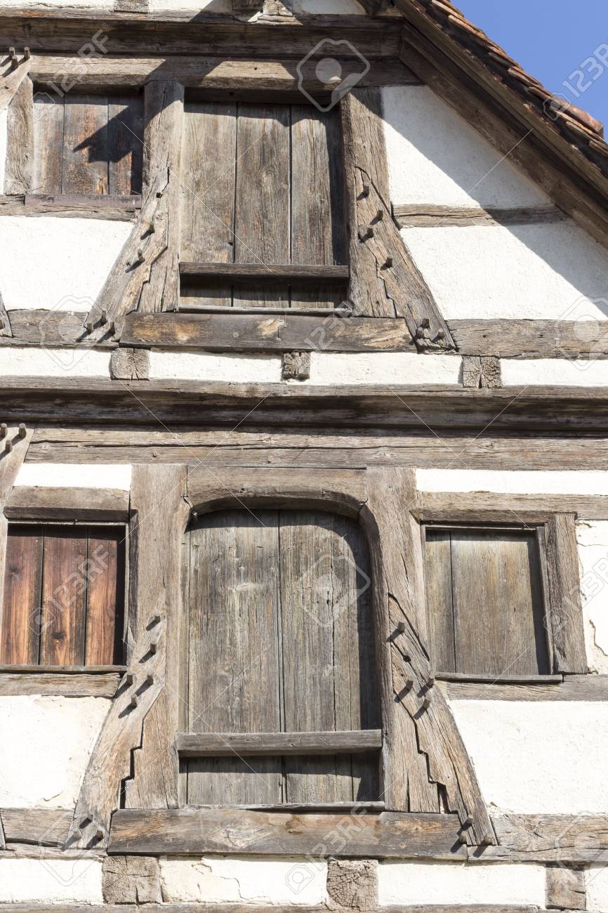 Fachwerkhaus In Blaubeuren Beim Blautopf Stock Photo Picture And