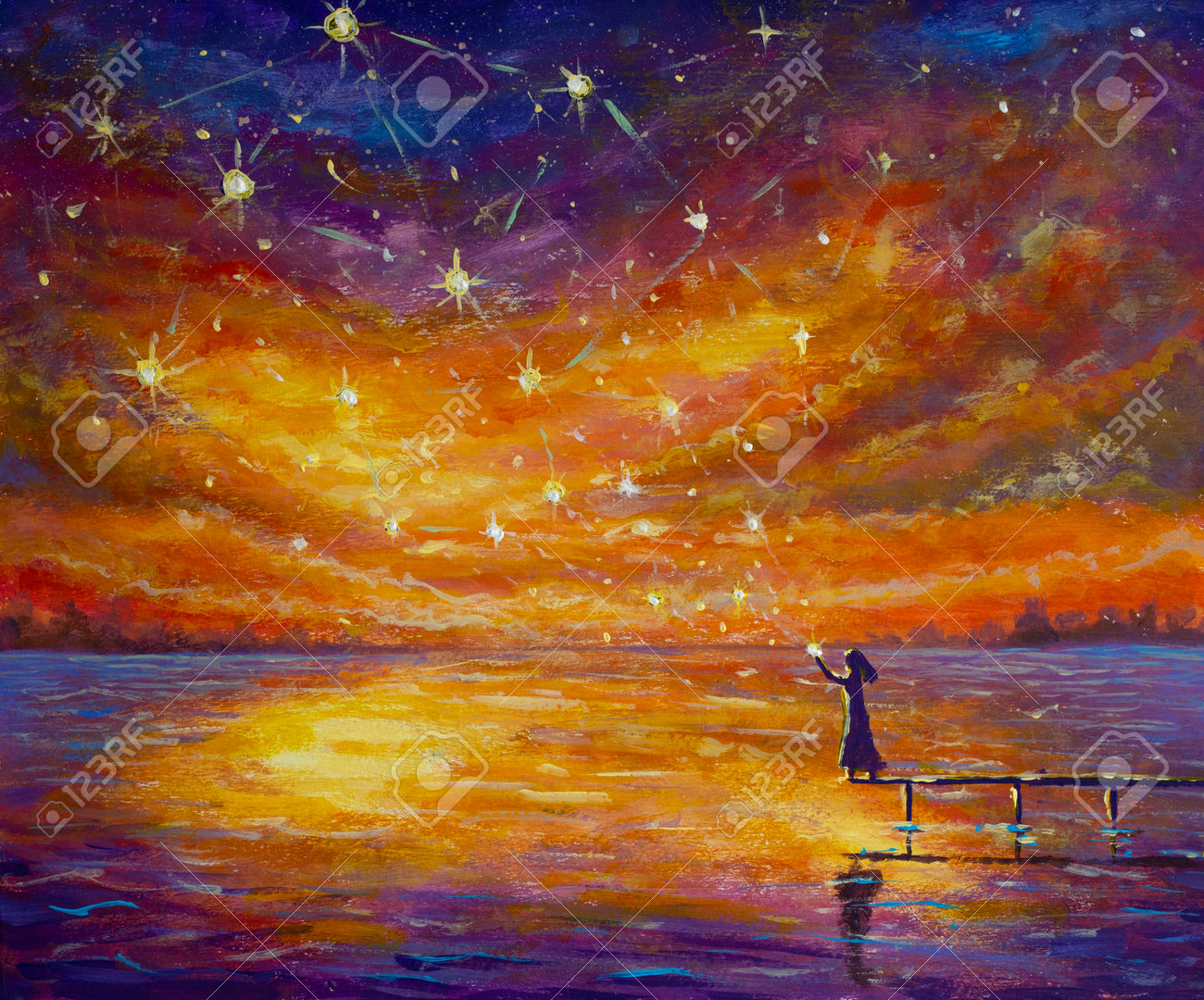 【真冬の夜の海】アクリル画 F3 風景画 絵画 海の絵 ご予約品】 F3 夜の海】アクリル画 風景画 メルカリ - 原画 絵画