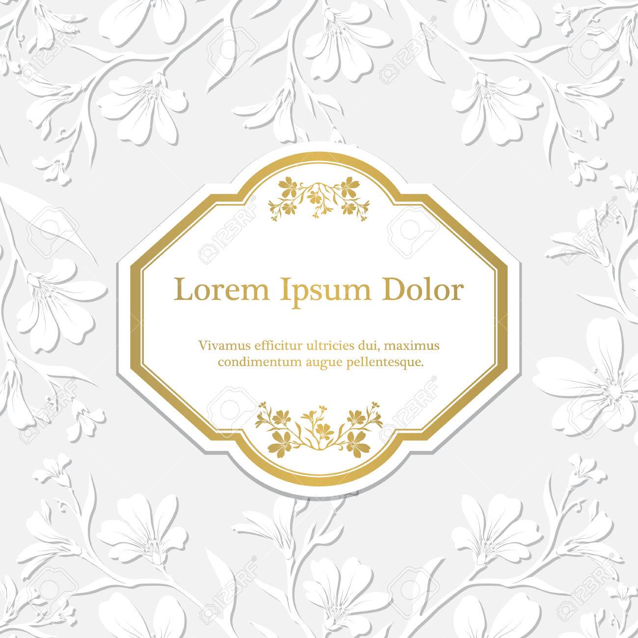 background with chickweed tomentosum graphic flowers embossed flower embossed paper