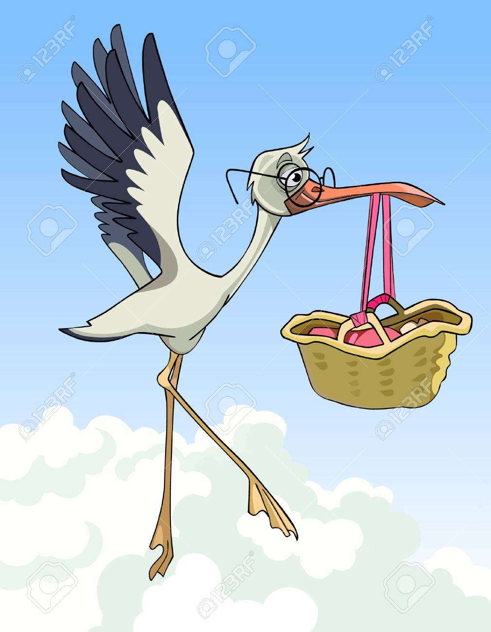 cigogne porte bebe