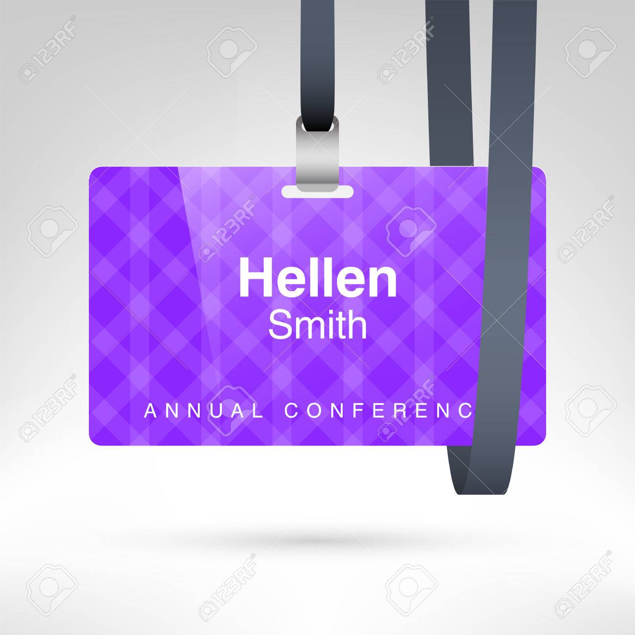 conference badge template