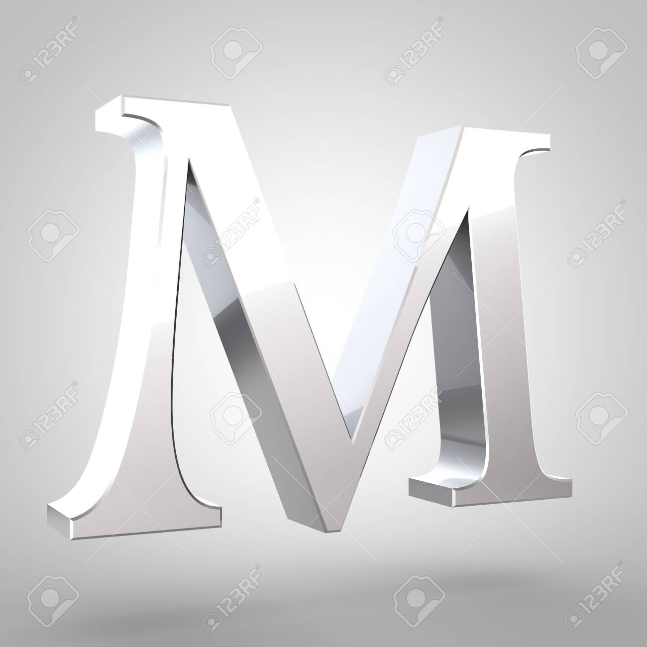 銀文字大文字 M 小さなフィレット 白い背景で隔離の光の反射で 3 D レンダリング セリフ フォント の写真素材 画像素材 Image 銀文字大文字 M 小さなフィレット 白い背景で隔離の光の反射で 3 D レンダリング セリフ フォント の写真素材 画像素材 Image