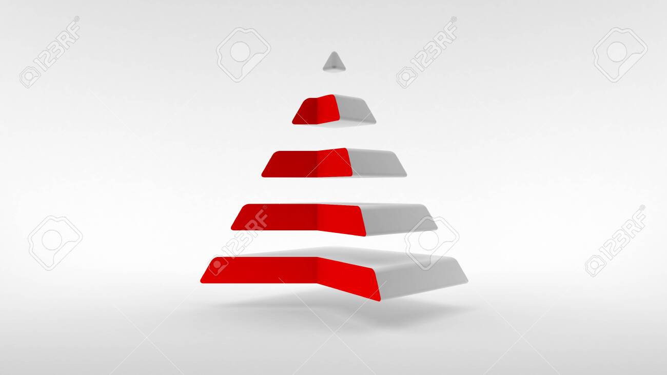 The Logo On A White Background A White Pyramid With A Neck Of