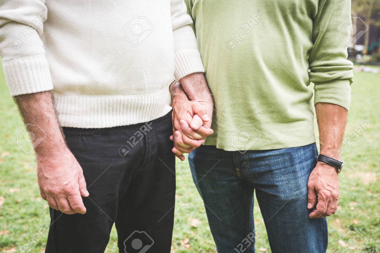 Gay Couple Holding Hands Gay Couple Holding Hands