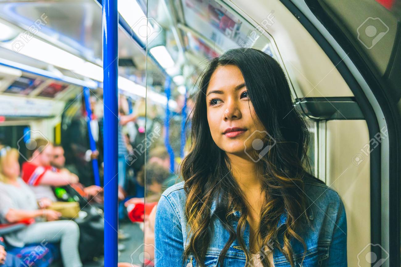 asian train tube Sex for the submissive girl