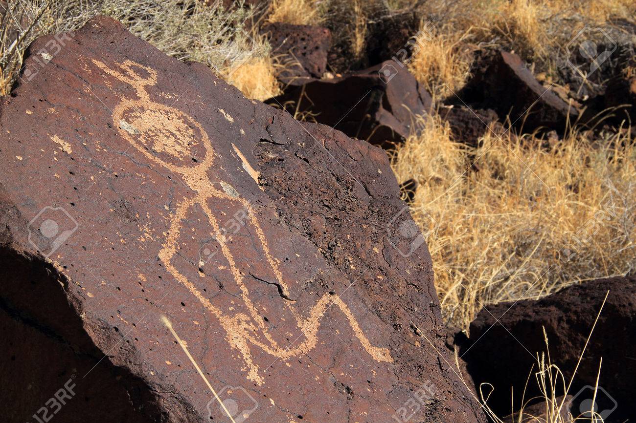 Ancient Native American Rock Art Along The Rinconada Trail ...