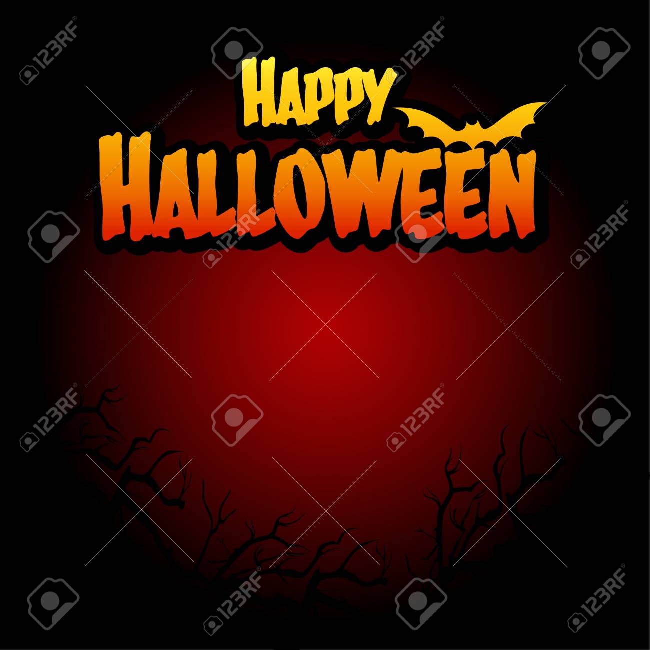halloween background template