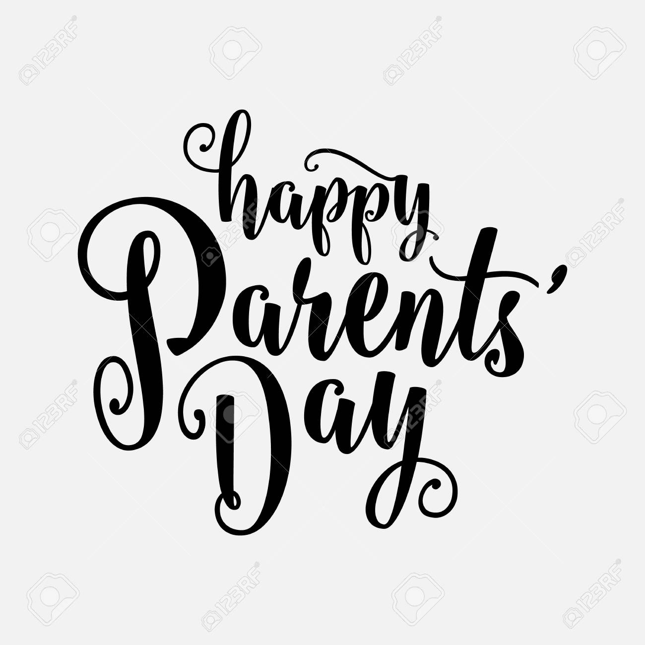Happy Parents' Day Royalty Free SVG, Cliparts, Vectors, And Stock ...