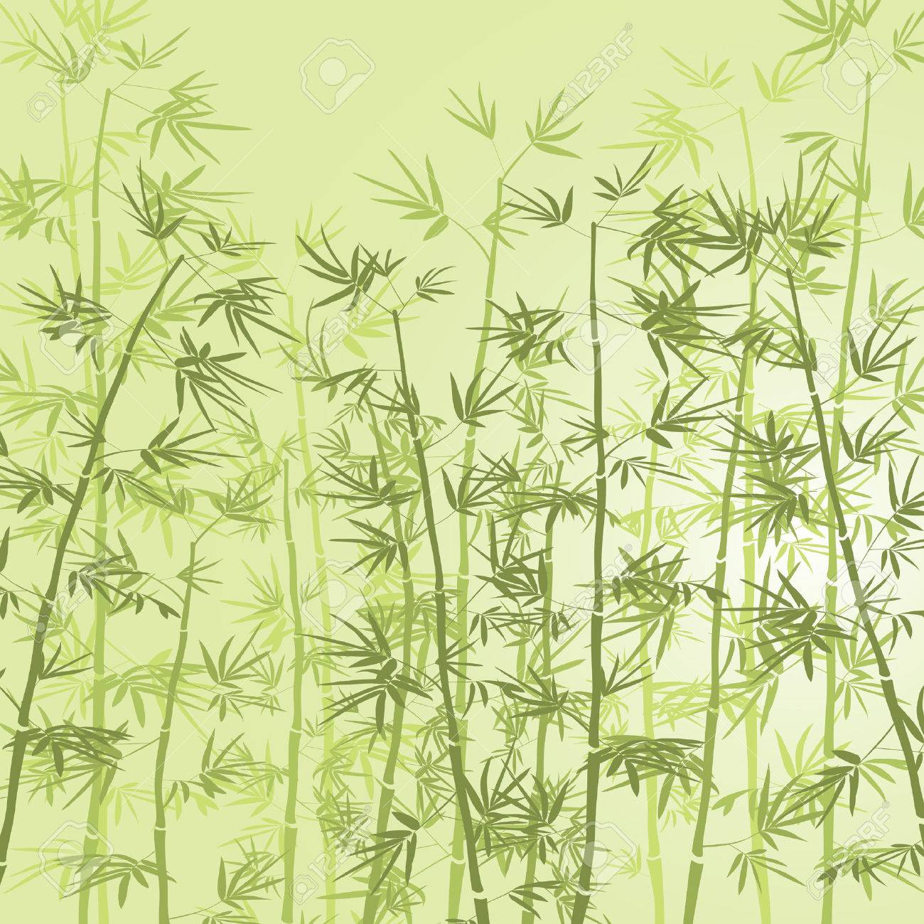 竹の森の背景 のイラスト素材 ベクタ Image