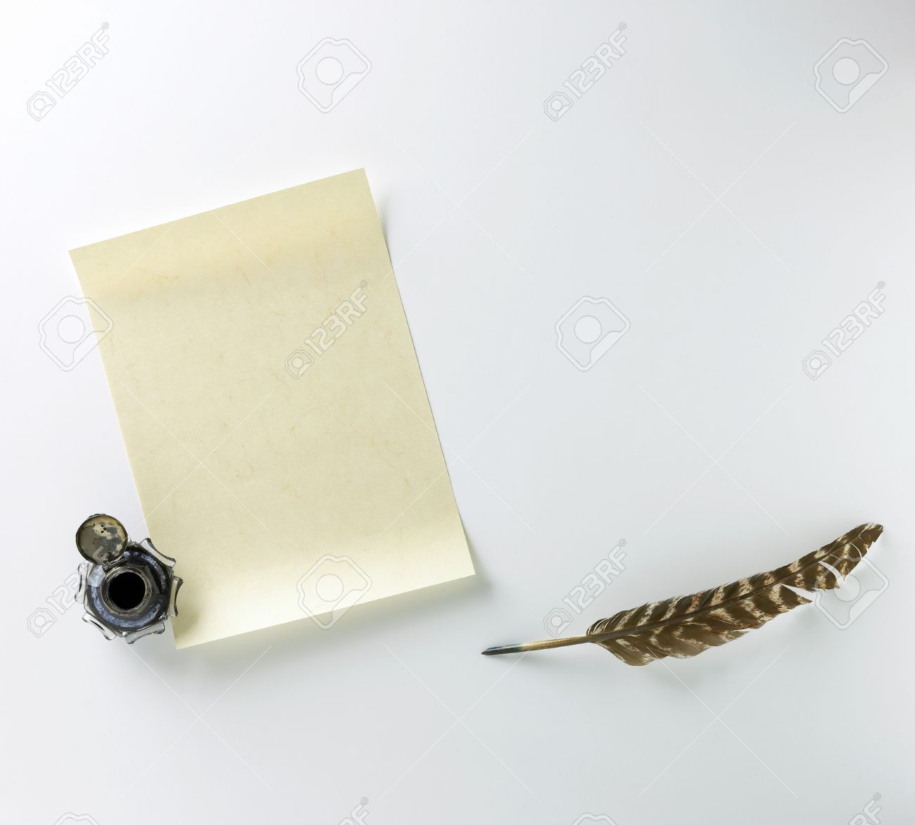 blank letter background