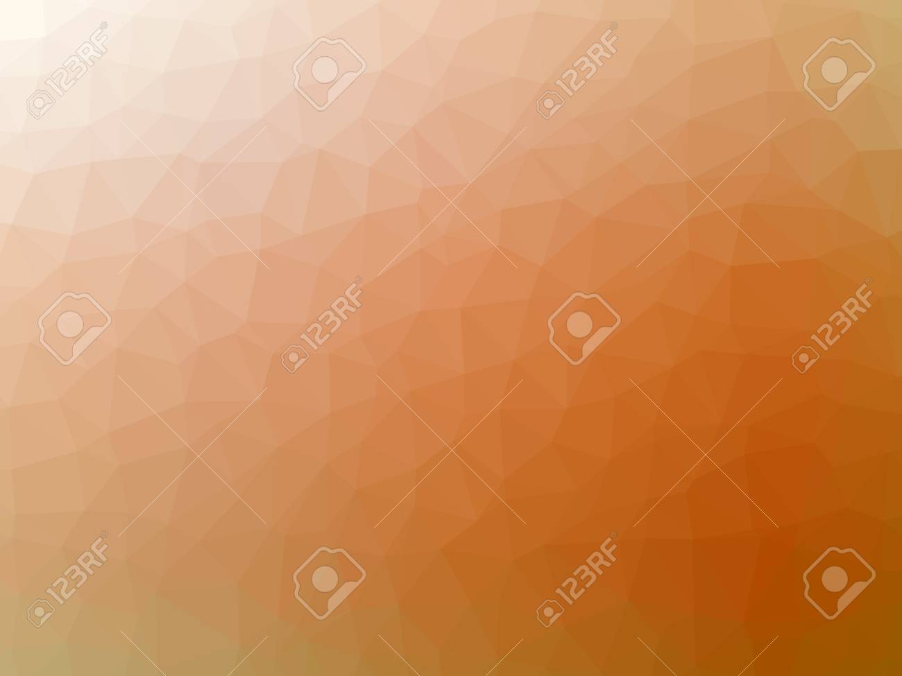 抽象的なオレンジ白グラデーション多角形形の背景 の写真素材 画像素材 Image