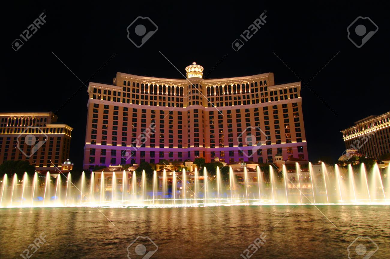 Las Vegas Usa May 22 2012 Bellagio Is A Posh Hotel And Casino Stock Photo Picture And Royalty Free Image Image 14721352
