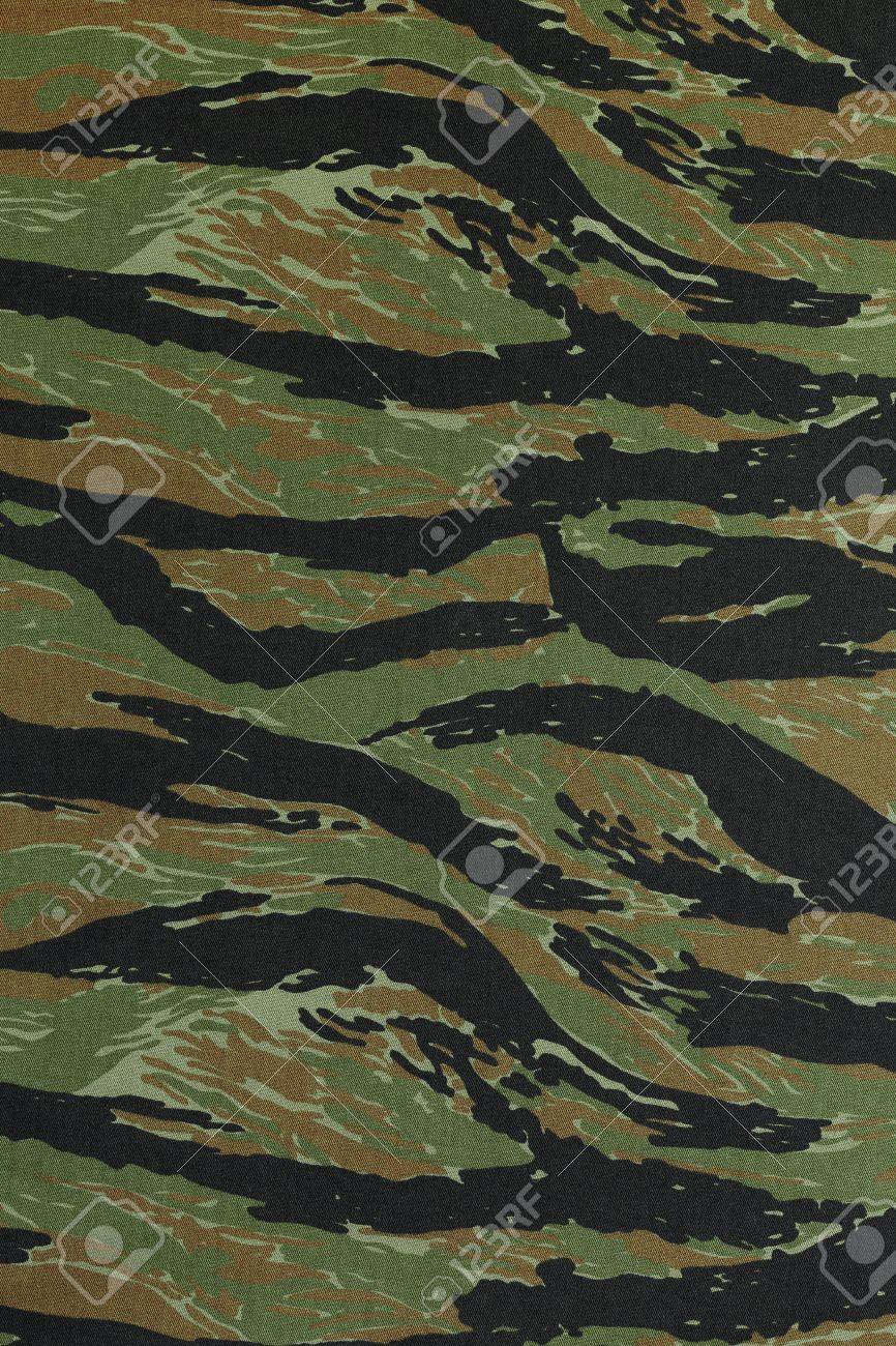 Us Vietnam Green Tigerstripe Camouflage Fabric Texture Background Stock Photo Picture And Royalty Free Image Image 20126847