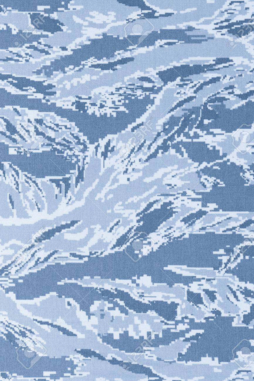 Blue tiger stripe camo