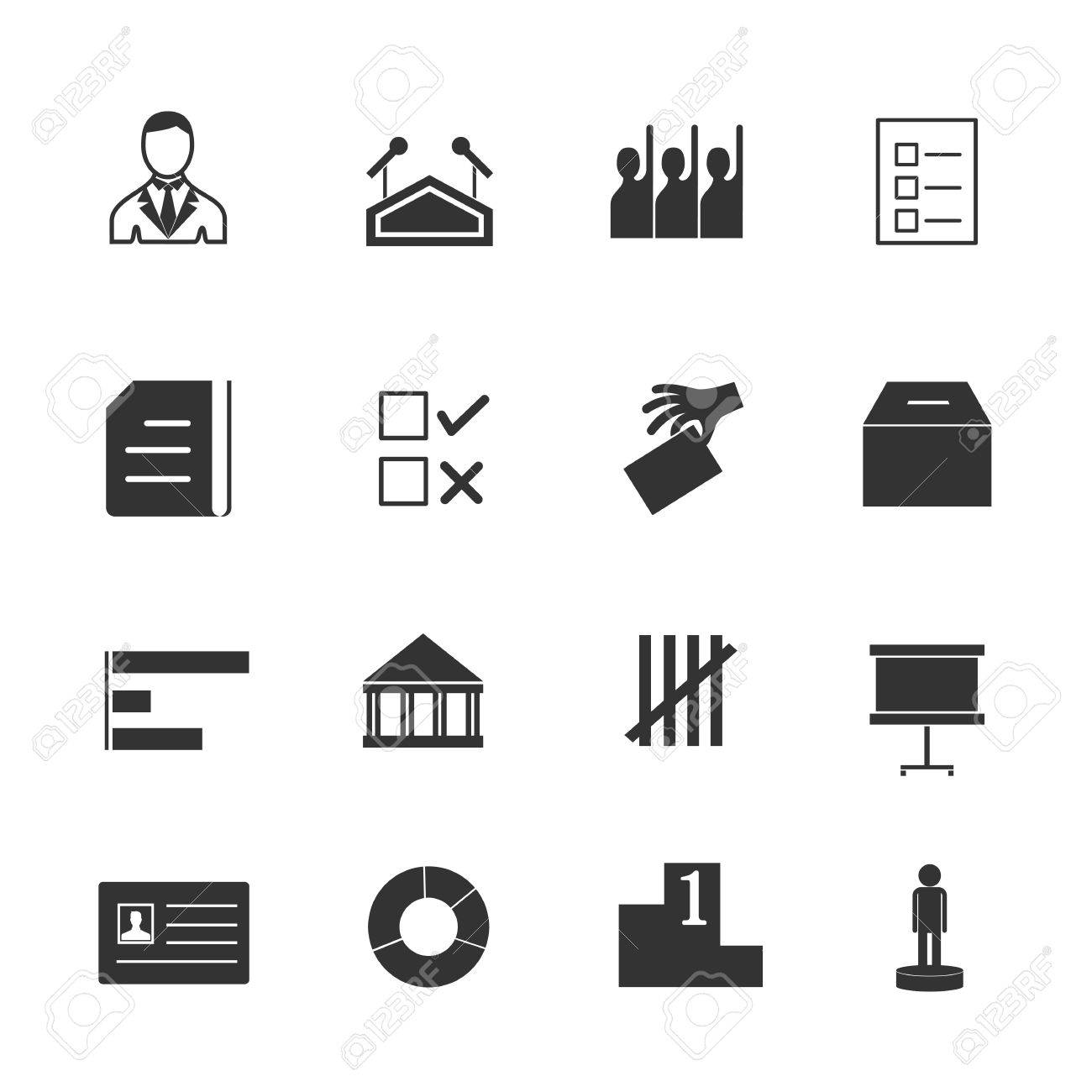 投票アイコンのイラスト素材 ベクタ Image