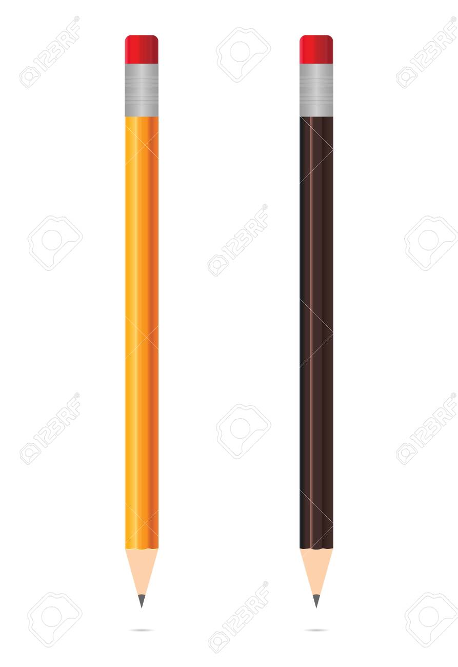 Realistic wooden pencils isolated on white background. Sharpened graphites. Mockup of stylus. Stationery for school, college, study, office, work. Pencils with shadows. Creative instruments. Vector. - 147344783 Realistic wooden pencils isolated on white background. Sharpened graphites. Mockup of stylus. Stationery for school, college, study, office, work. Pencils with shadows. Creative instruments. Vector. - 147344783