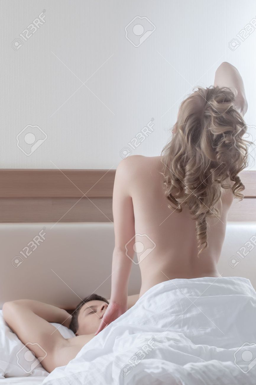 Young Couple Having Sex In Hotel Bedroom Stock Photo, Picture And Royalty Free Image