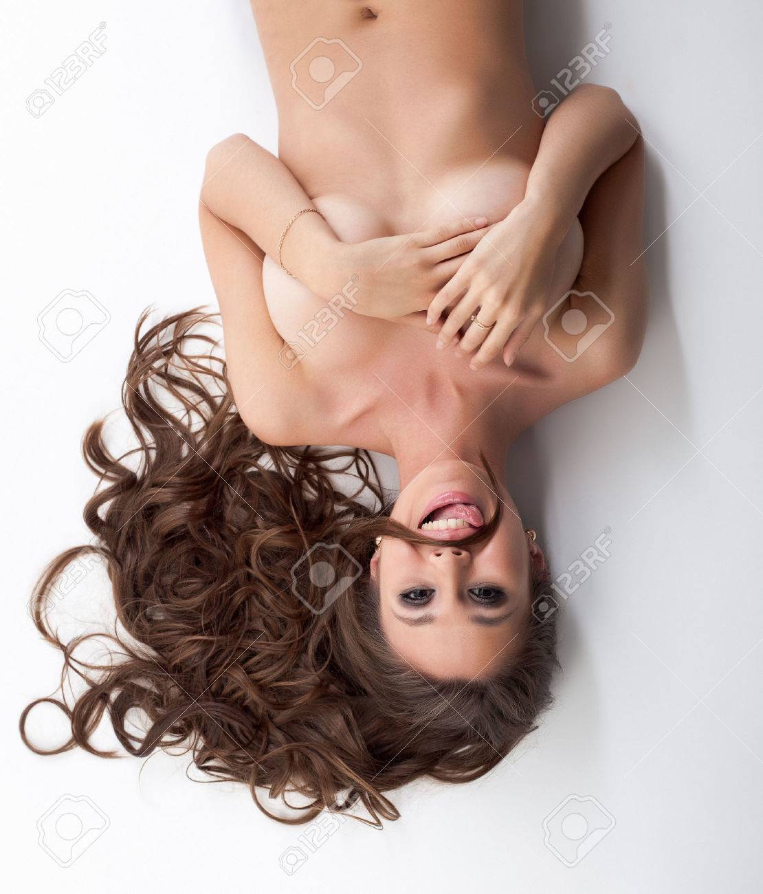 hot pale blonde girl nude