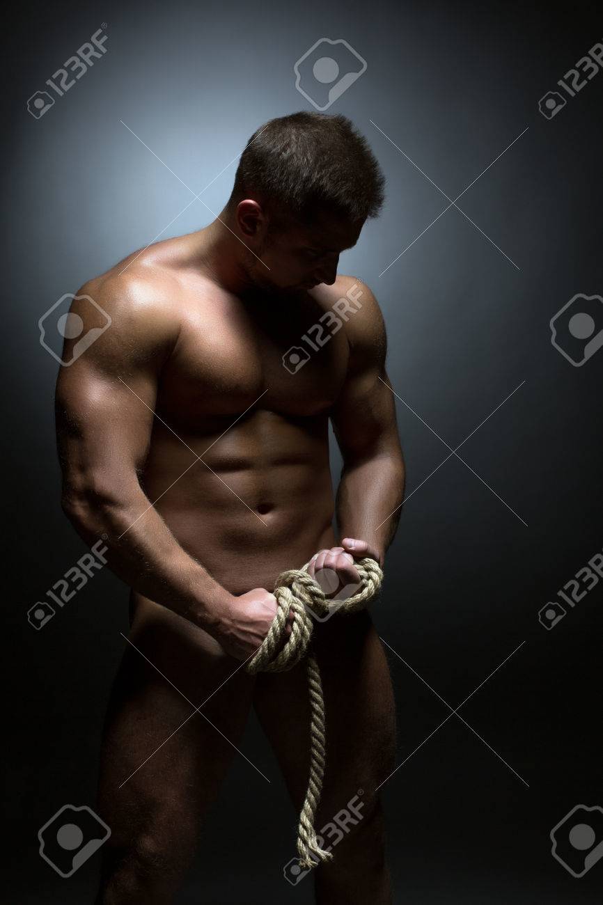 Strong sexy naked men