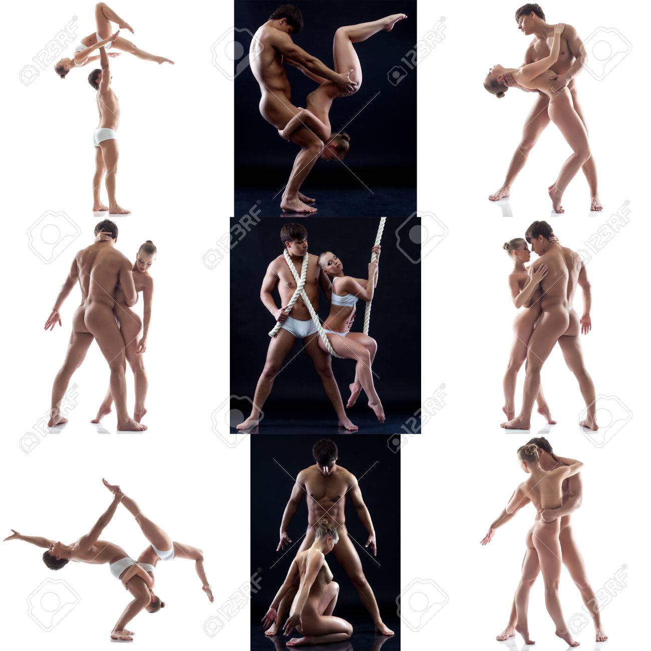 Asians dropping pantes 3d nude clip art