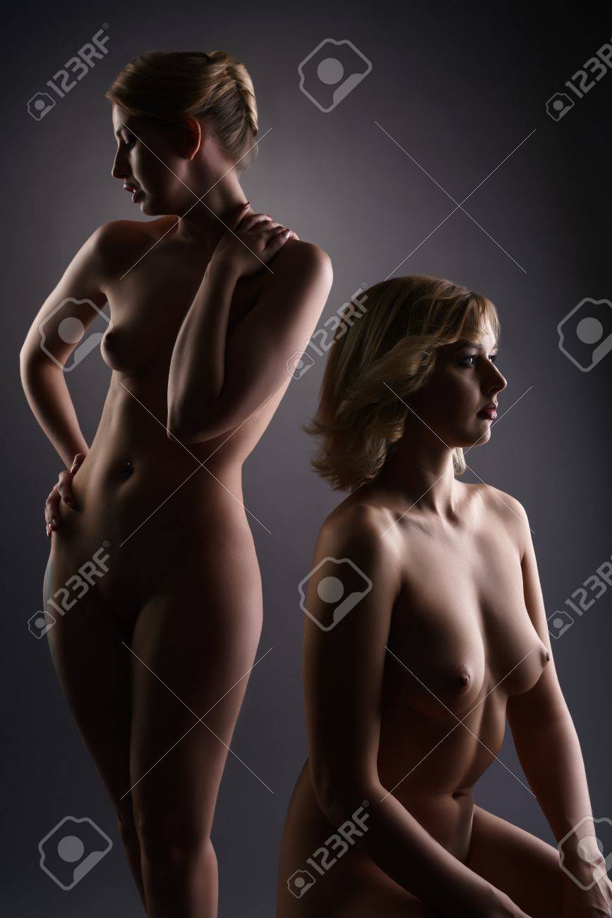 women posing nude in the studio Women posing nude in the studio