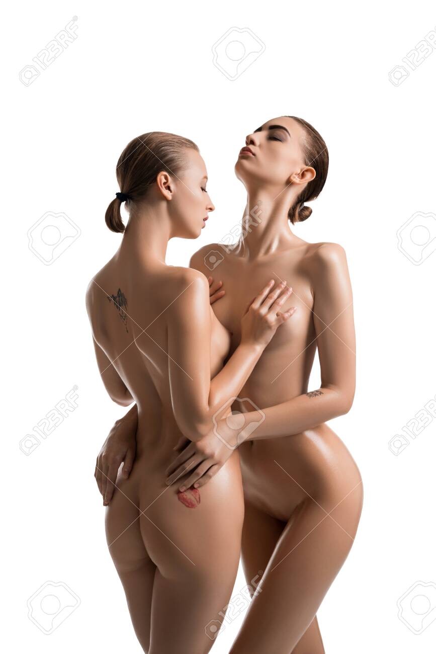 Andrey GuryanovWomen Embracing Isolated Shot Stock Photo, Picture And Royalty Free Image