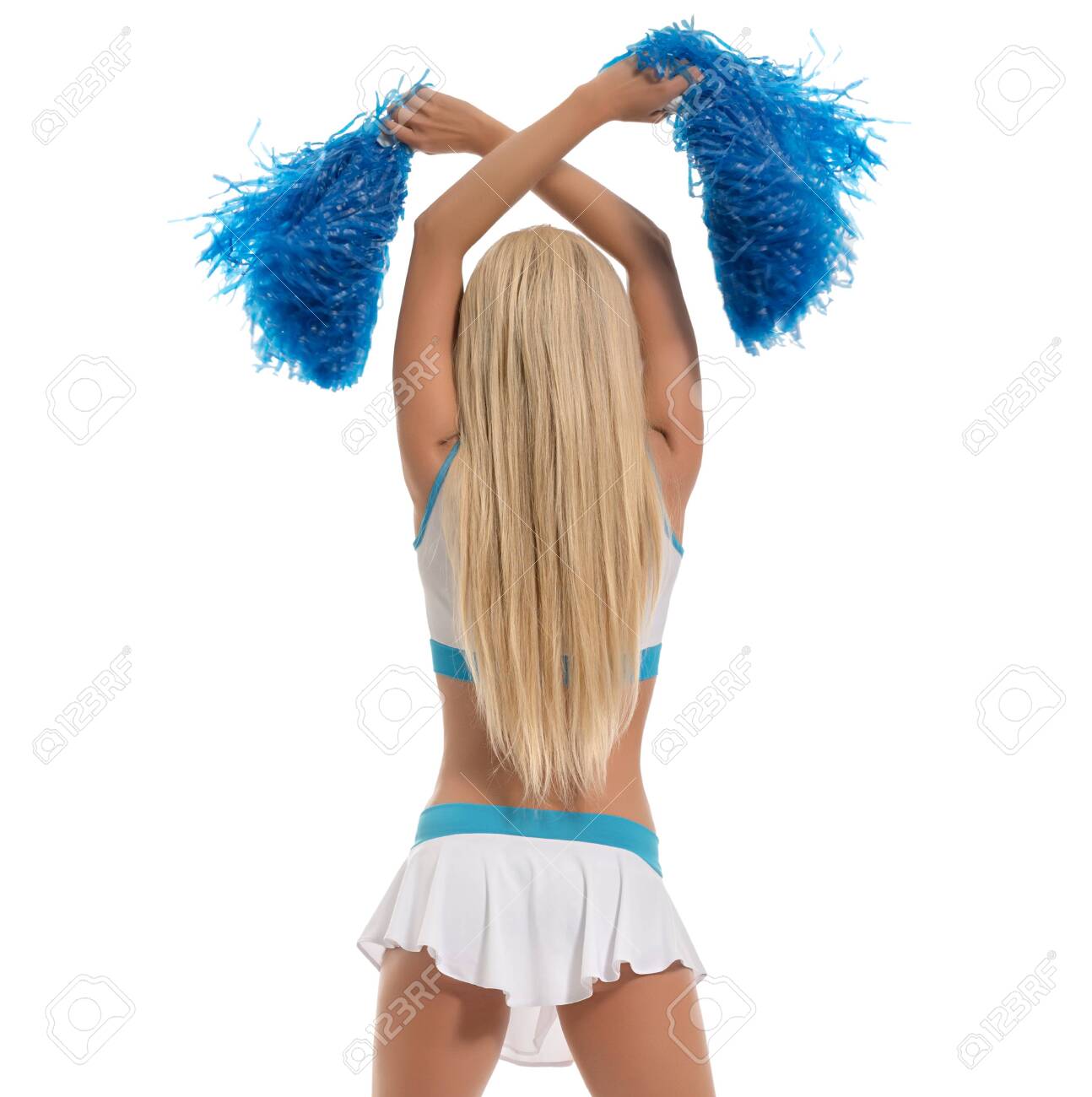 Cheerleader Rear Shot Cheerleader Rear Shot