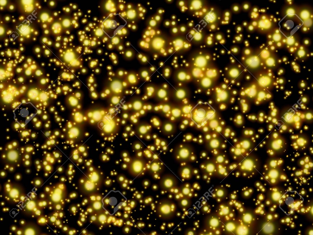 黒のキラキラ星 の写真素材 画像素材 Image