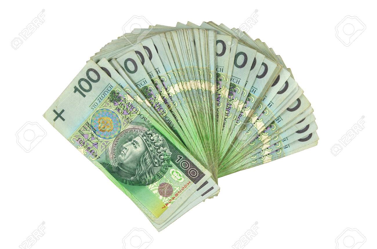 a lot of polish money isolated on white background - 25791049 a lot of polish money isolated on white background - 25791049