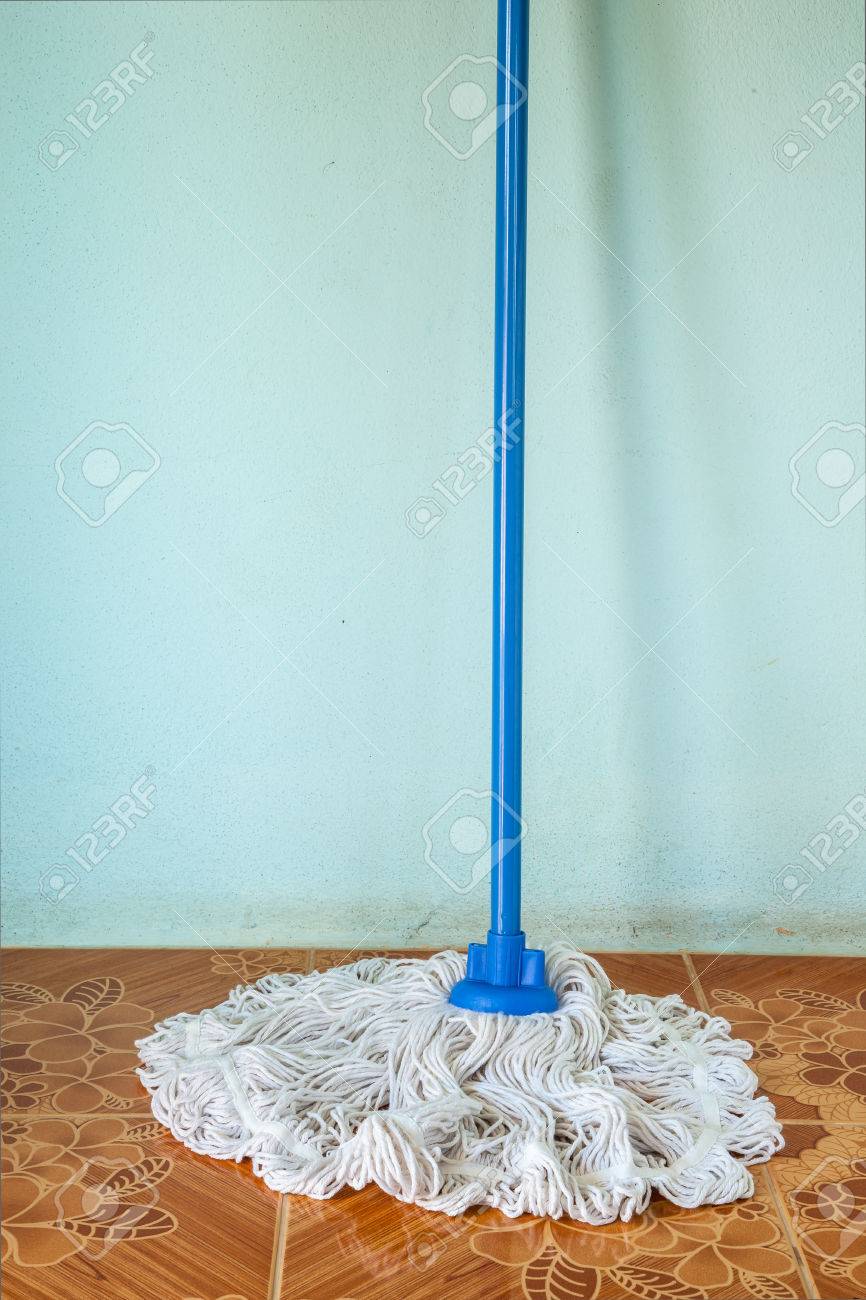 Dolly Cotton Mop Cleaning The Floor Marble Stock Photo Picture And Royalty Free Image Image 2173