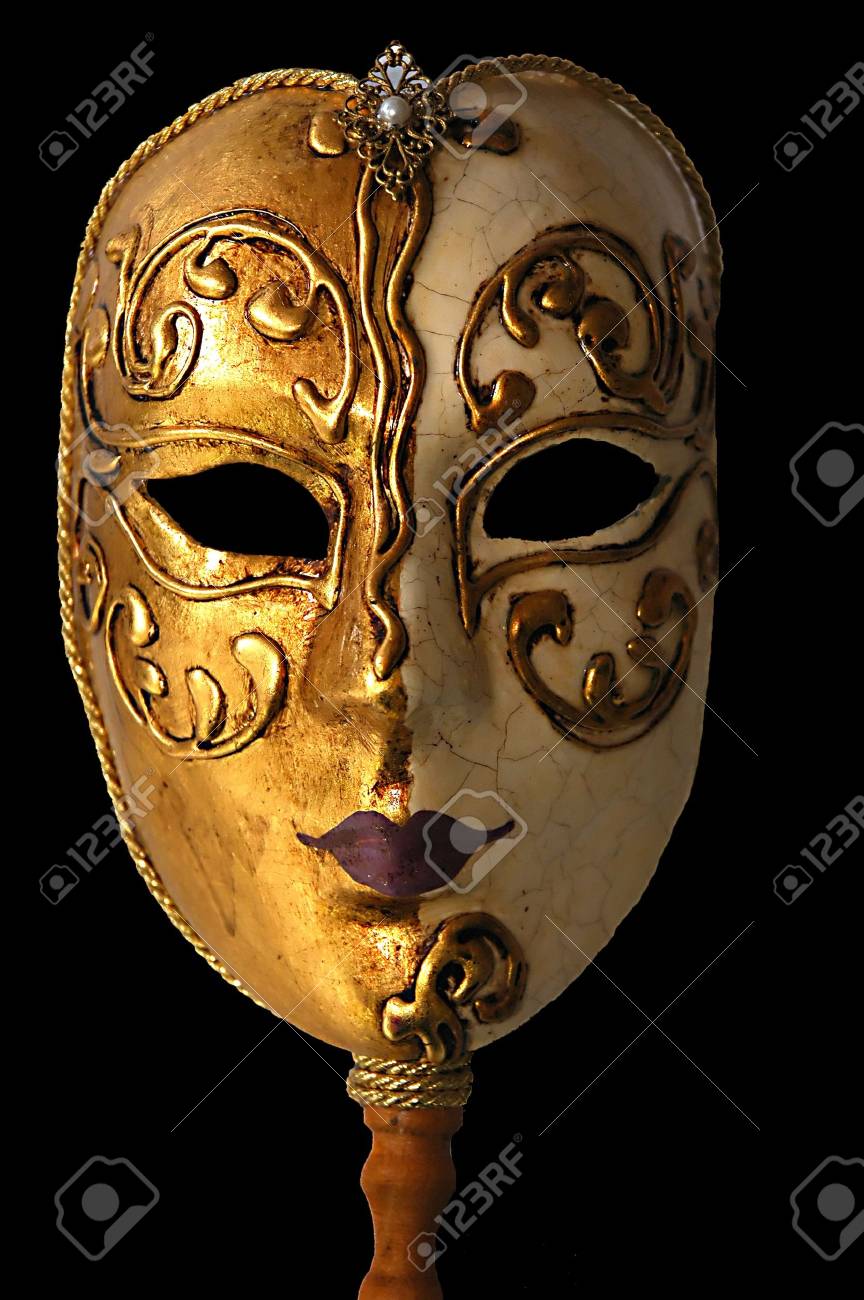 ヴェネツィア イタリアからベネチアン マスク の写真素材 画像素材 Image