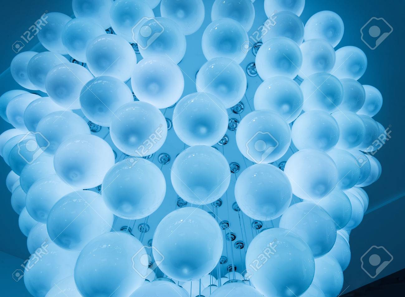 Bleue Technologie Et Les Lampes Led Science De Lumière Fond La 3RA45LqScj
