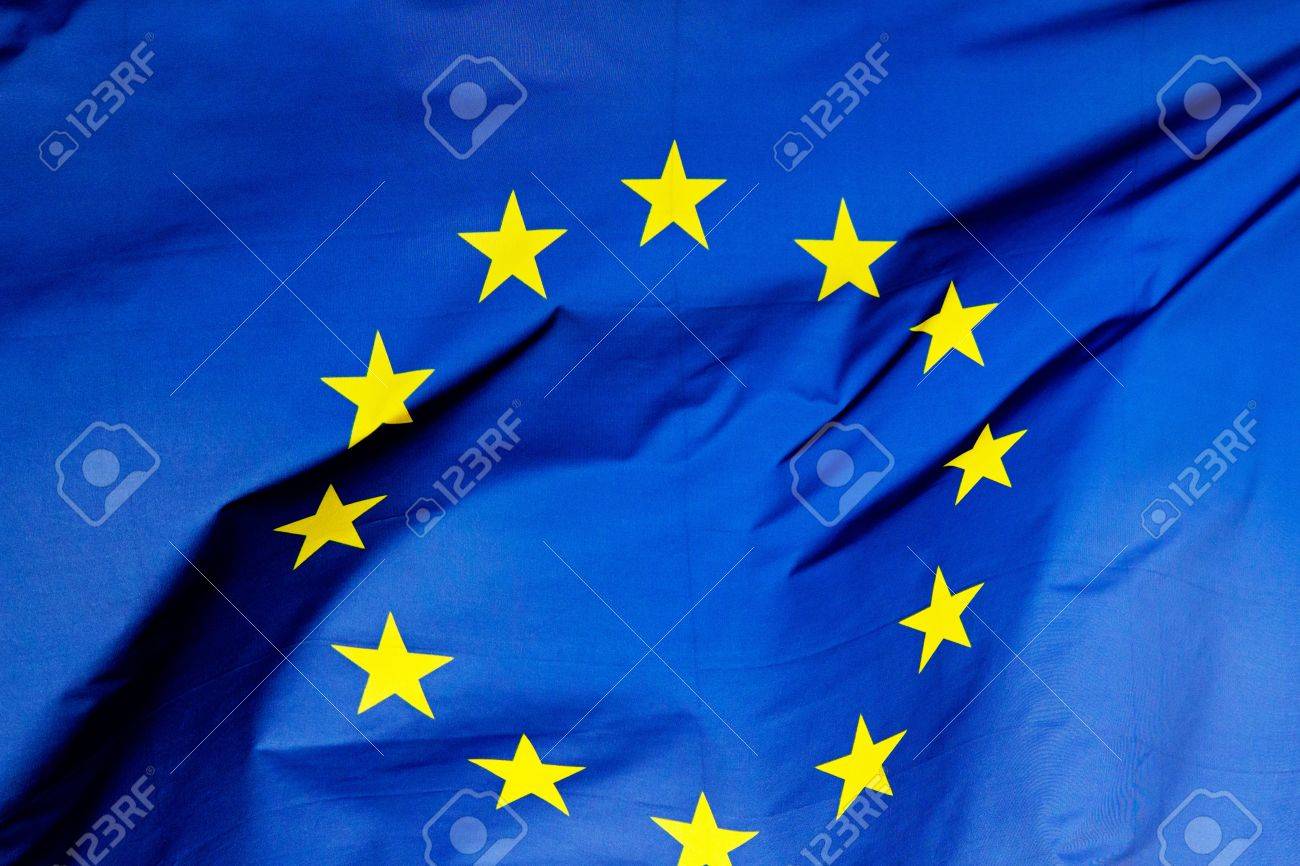 A fragment of the flag of European Union - 21249775 A fragment of the flag of European Union - 21249775