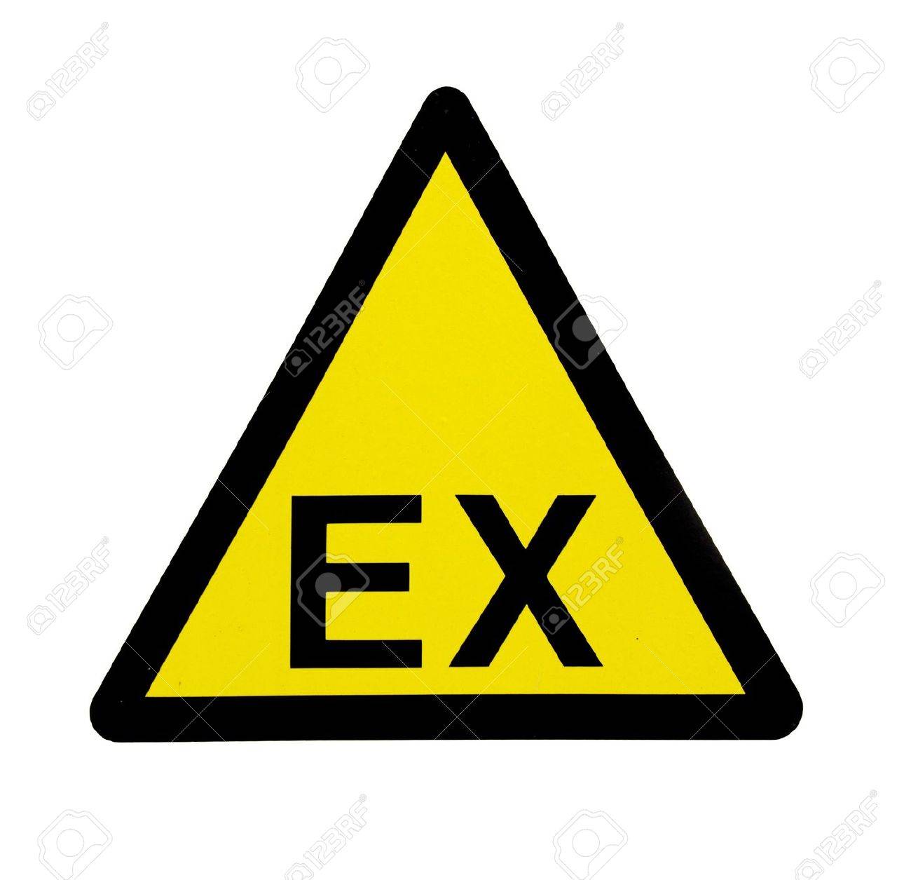 A sign danger explosive atmosphere - 21249865 A sign danger explosive atmosphere - 21249865