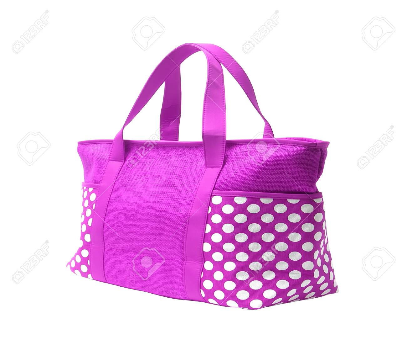 bright beach bag
