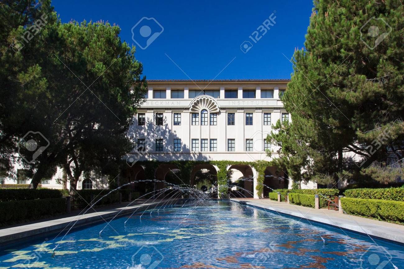 Pasadena Ca Usa October 1 Beckman Institute On The California Stock Photo Picture And Royalty Free Image Image 22905790