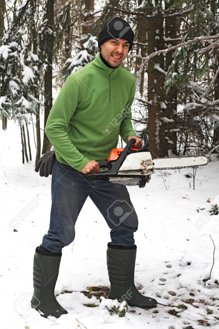 winter chainsaw boots